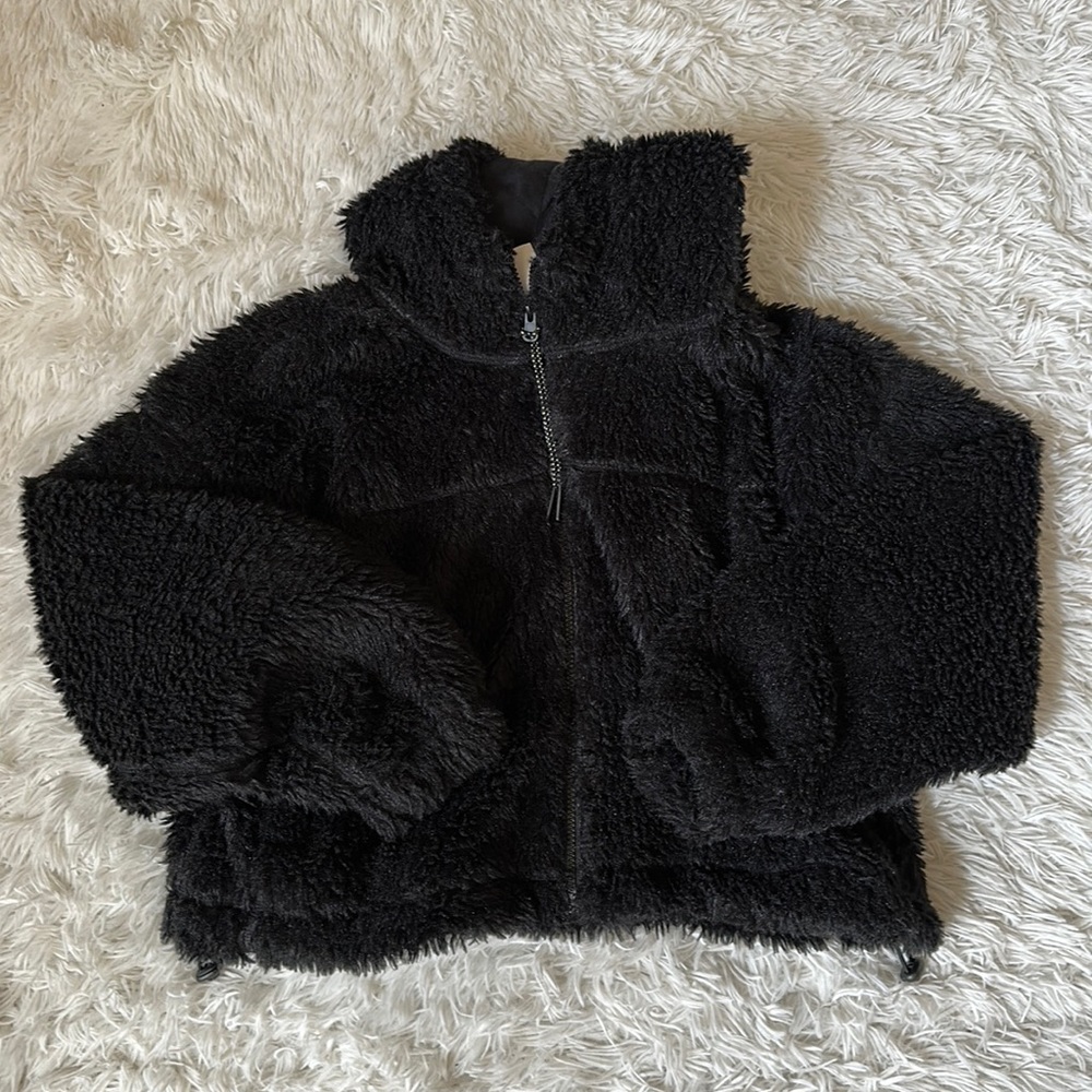BDG Hooded Teddy Jacket